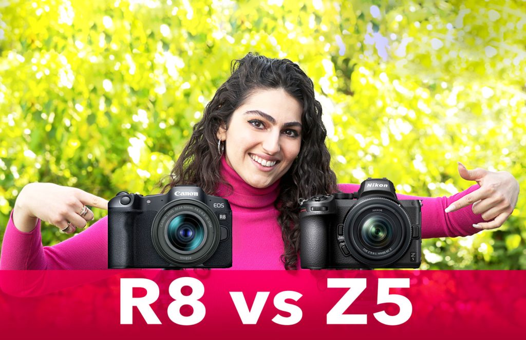 مقایسه دوربین Canon R8 vs Nikon Z5