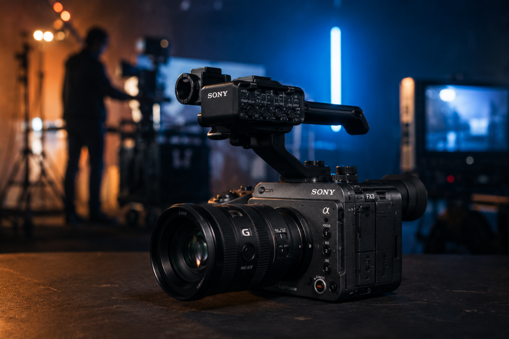در سال‌های اخیر، Sony FX3 به یکی از محبوب‌ترین دوربین‌های سینمایی جهان تبدیل شده است. این دوربین که عضوی از خانوادهحرفه‌ای Cinema Line سونی