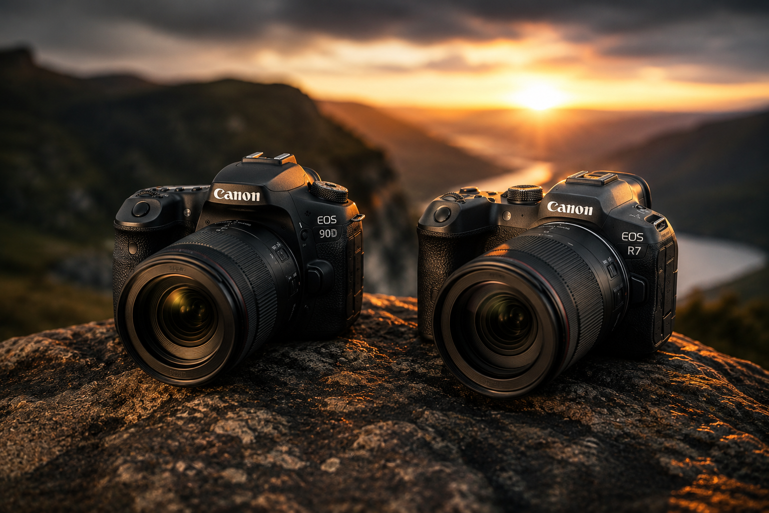 Canon EOS 90D یا Canon EOS R7