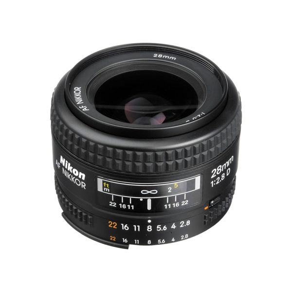لنز دوربین واید Nikon AF NIKKOR 28mm f/2.8D Autofocus Lens