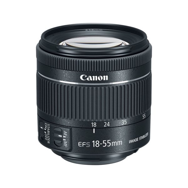 لنز کانن Canon EF-S 18-55mm f/4-5.6 IS STM No Box
