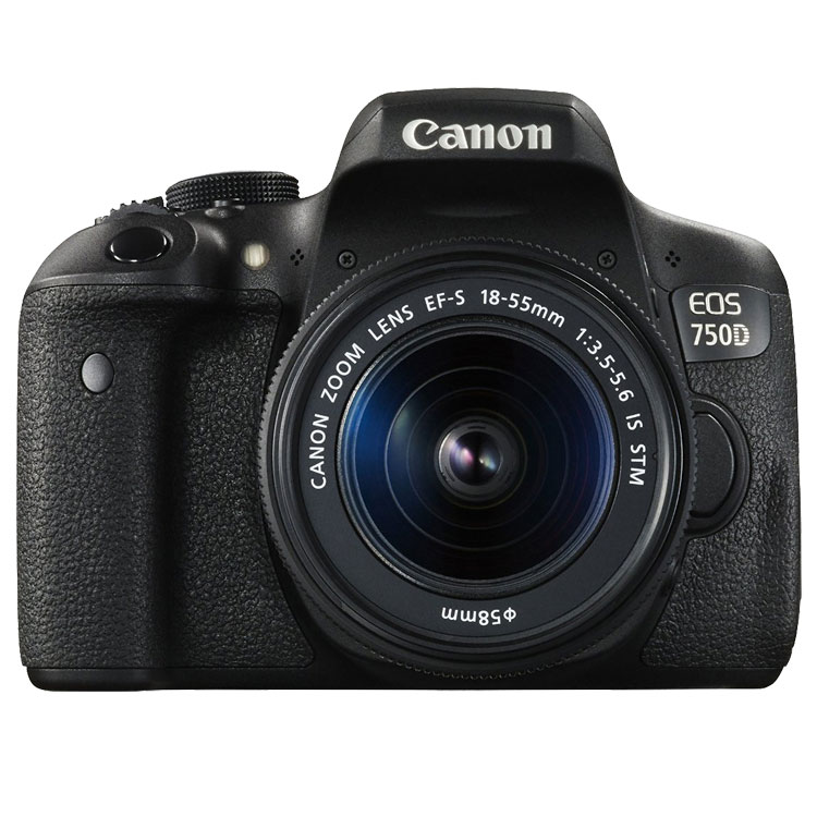 دوربین عکاسی کانن Canon EOS 750D Kit 18-55mm f/3.5-5.6 IS STM