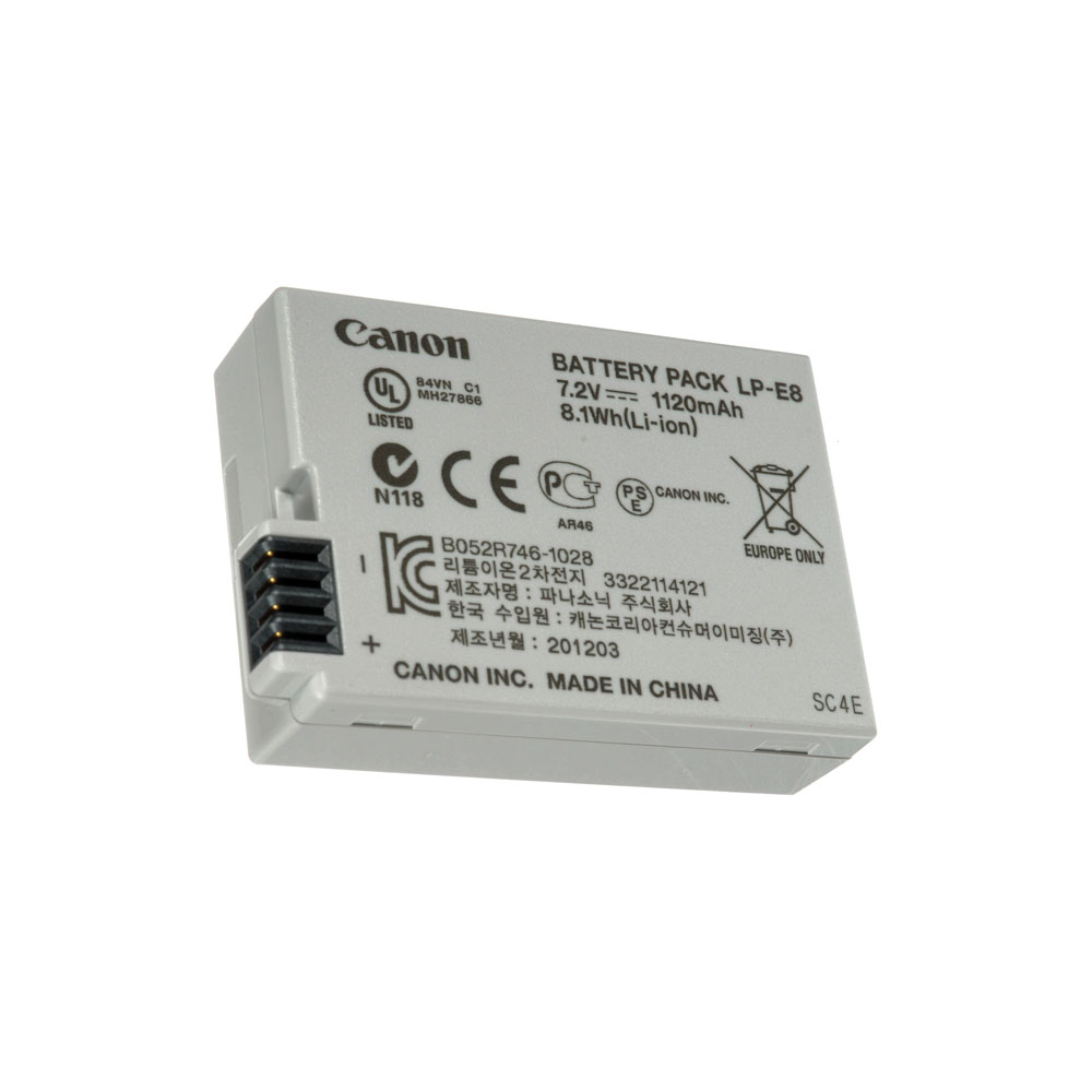 باتری اصلی کانن Canon LP-E8 Battery Org