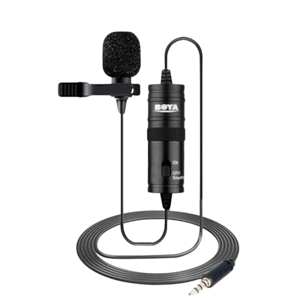 میکروفون یقه ای بویا BOYA BY-M1 Lavalier Microphone
