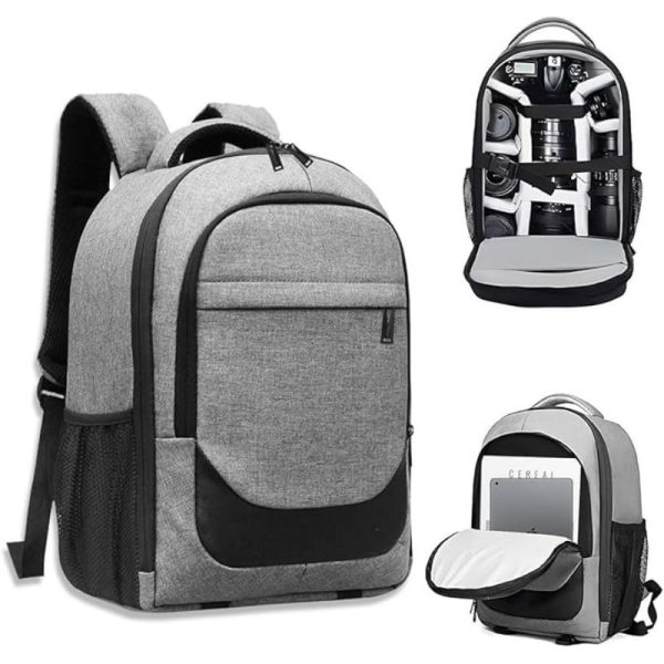 کیف دوربین luzcada vez Shockproof Large Capacity Camera Backpack