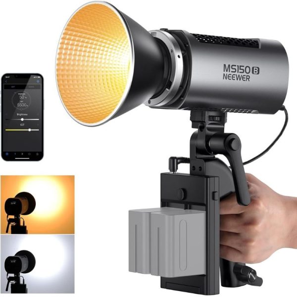 ویدیو لایت نیور Neewer MS60B Bi-Color LED Monolight