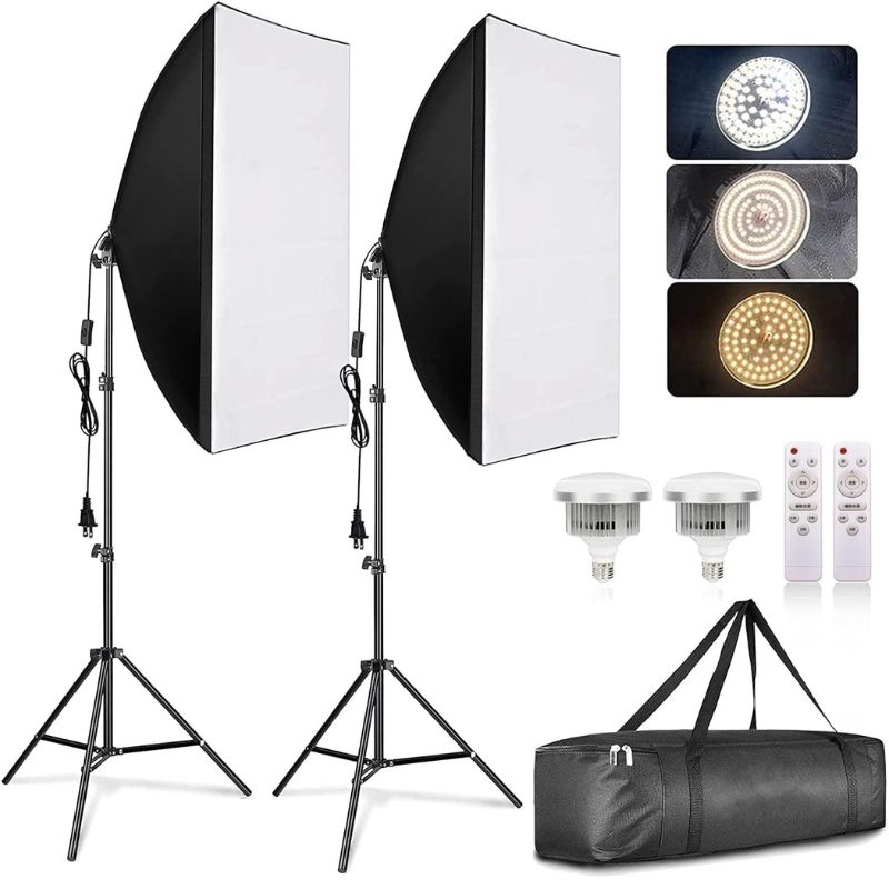 کیت سافت باكس TDOO Softbox Photography Lighting Kit