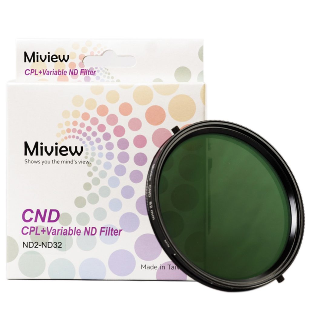 فیلترND تلفیقی پلاریزه می ویو MiView ND 82mm Polarizer Hybrid Filter