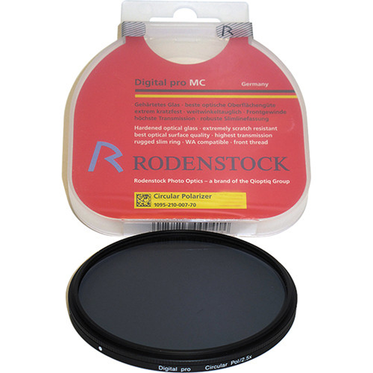 فیلتر رودن اشتوک Rodenstock 62mm Circular Polarizer Digital pro MC Slim Filter