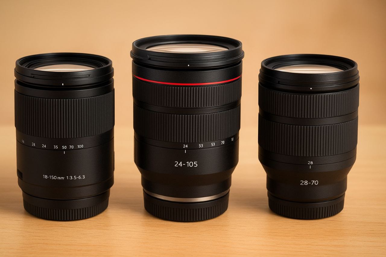 مقایسه لنزهای